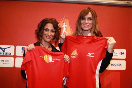 Lucilla Andreucci e Serena Autieri madrine della Milano City Marathon