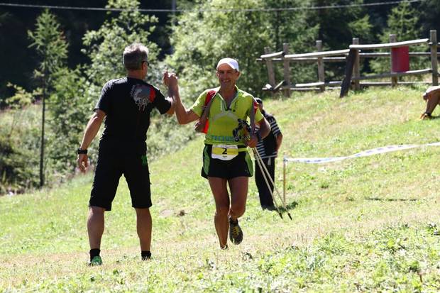 Marco Bethaz vincitore Gran Paradiso Trail (foto acmediapress)