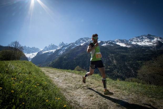 Marco De Gasperi vince il Val Bregaglia Trail 2017 (foto Torri)