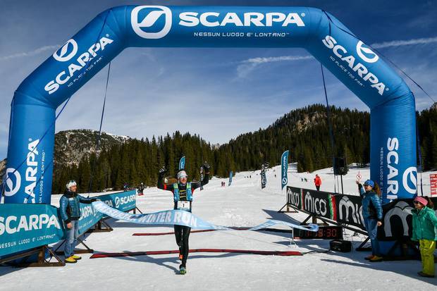 Marco De Gasperi vincitore Misurina Winter Run 2019 (foto Areaphoto) (3)