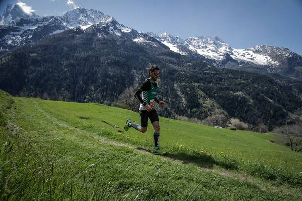 Marco De Gasperi vincitore Val Bregaglia trail (foto TorriMenino)