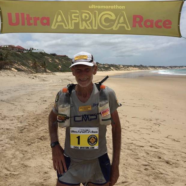 Marco Olmo vincitore Ultra Africa Race (foto fb Olmo)