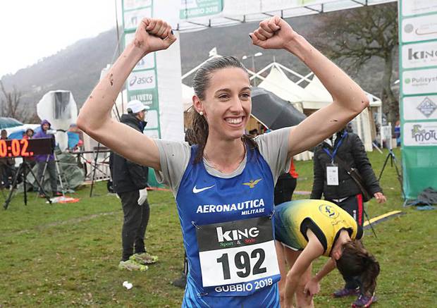 Martina Merlo vincitrice del Campionati Italiano di Cross (foto fidal colombo)