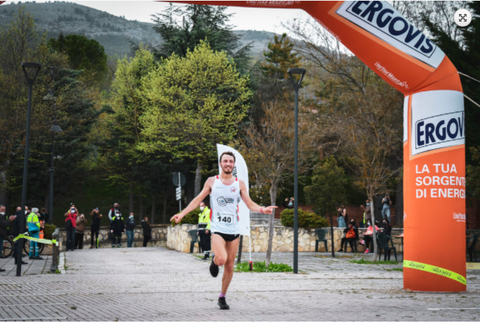 Matteo Rossi vincitore Sky Trail Valle del Campanaro (foto organizzazione)