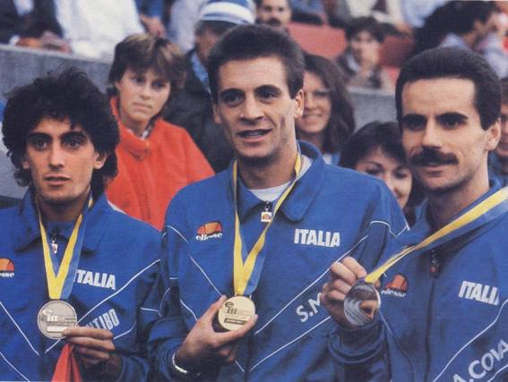 Mei Cova Antibo podio Europei Stoccarda 1986 (foto sporthistoria)