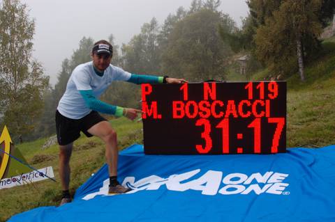 Melavertical il record di Boscacci (foto organizzazione)