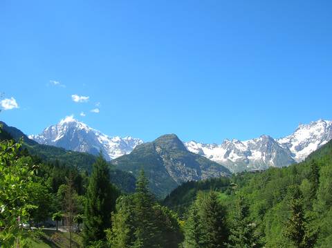Mont Chetif e Monte Bianco