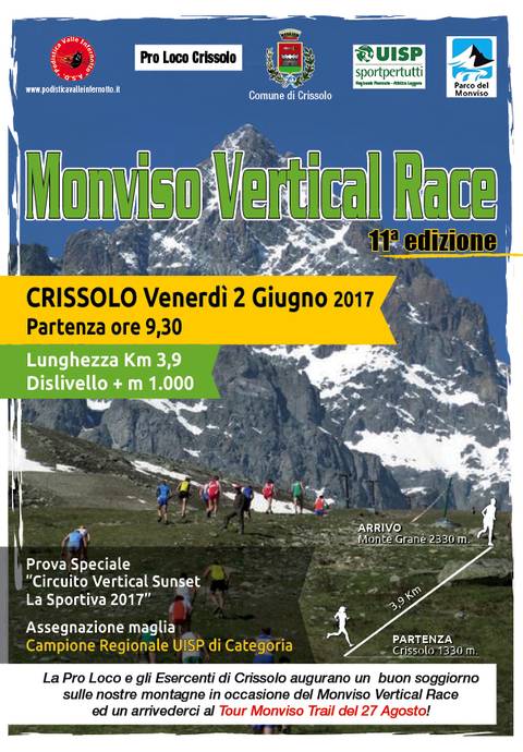 Monviso Vertical Race 2017 volantino