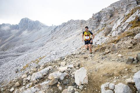 Nadir Maguet vincitore Latemar Mountain Race (foto Pegasomedia)