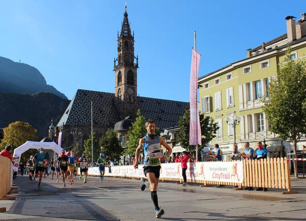 Partenza Bolzano City Trail (foto organizzazione)