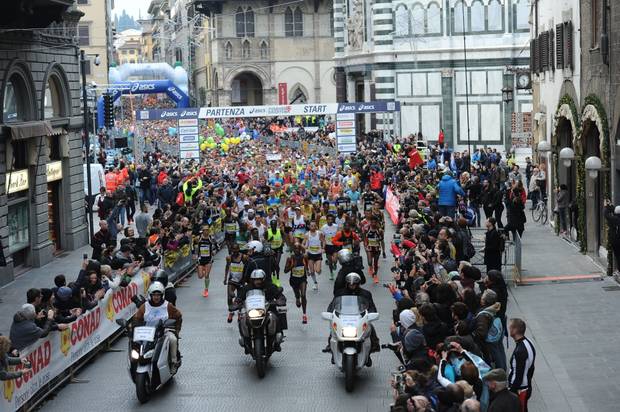 Partenza Firenze Marathon 2016
