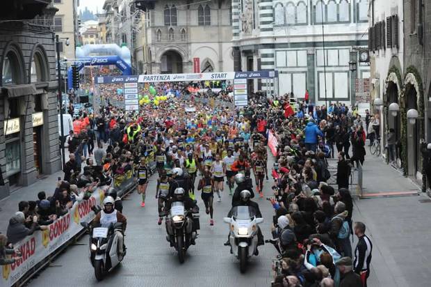 Partenza Firenze marathon (foto organizzazione)
