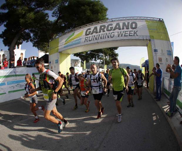 Partenza Gargano Running Week 2015