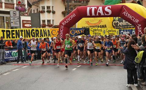 Partenza Marcialonga Running 2012 (foto Newspower)