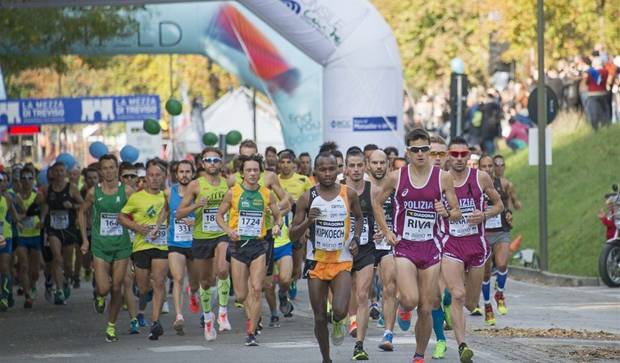 Partenza Mezza Maratona di Treviso (foto organizzazione)