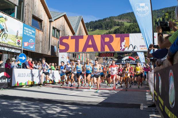 Partenza Sudtirol Drei Zinnen Alpine Run (foto Wisthaler)