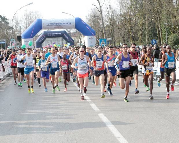 Partenza Treviso Marathon 2018 (foto organizzazione)