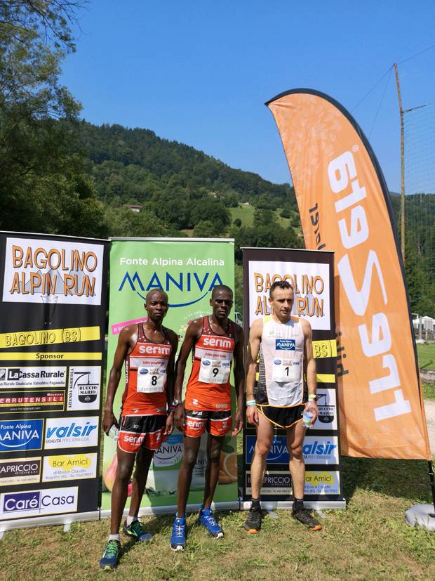Podio Bagolino Alpine Run 2019