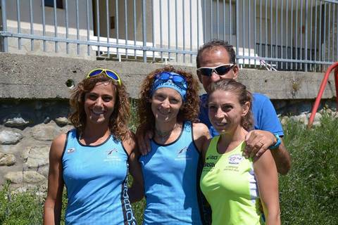 Podio femminile campionato piemonte corsa in montagna (foto fb depetris)