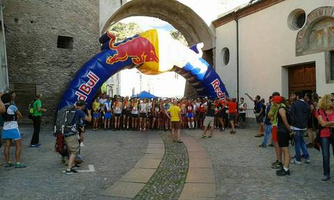 Pronti alla partenza della Red Bull K3 (foto fb Scilla)