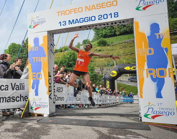Rambaldini vincitore al Trofeo Nasego 2018 (foto Benedetto organizzazione)