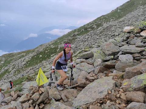 Rosa Orlarej vincitrice Trofeo Punta Quinzeina (foto fb Garbero)