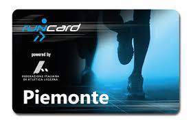Run card Fidal Piemonte