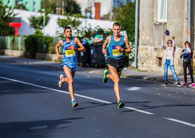 Said El Otmani secondo nella Mezza Maratona in Repubblica Ceca (foto organizzazione)