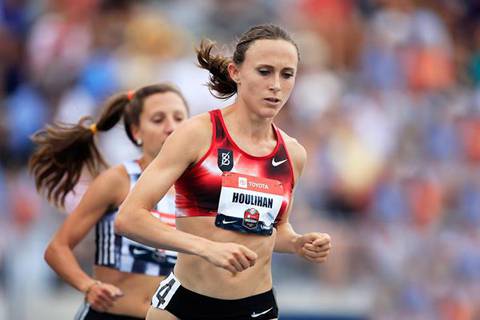 Shelby Houlihan protagonista del nuovo record americano dei 5000m (foto worldathletics)
