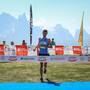 Stefano Anesi vincitore quinta tappa Val di Fassa Running (foto Pegasomedia)