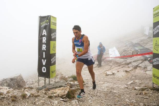 Tiziano Moia vincitore Rosetta Verticale Trail Run (foto PegasoMedia)
