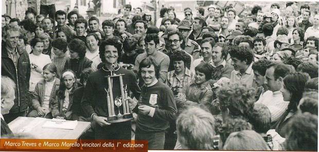 I vincitori della prima edizione del 1972 Marco Treves e Marco Morello (foto organizzazione)