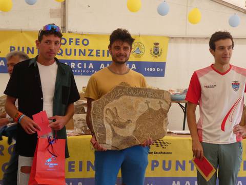 Trofeo Quinzeina Frassinetto podio maschile