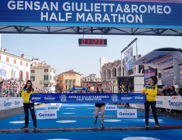 Valeria Straneo vince la Giulietta e Romeo Half Marathon  (foto fidal veneto)
