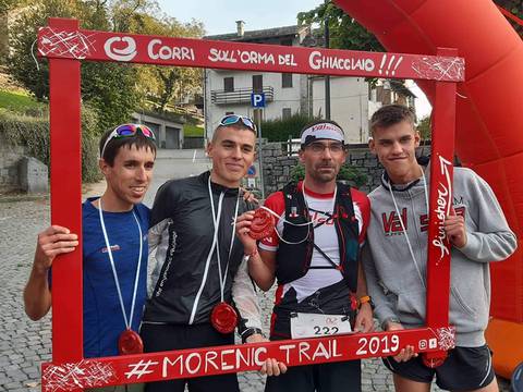Valsusa Running Team vincitore Morenic Trail a staffetta (foto fb Abate)