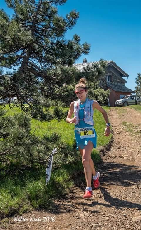 Virginia Oliveri vincitrice Gran Trail Rensen (foto Walter Nesti)