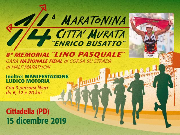 Volantino Maratonina Citta Murata
