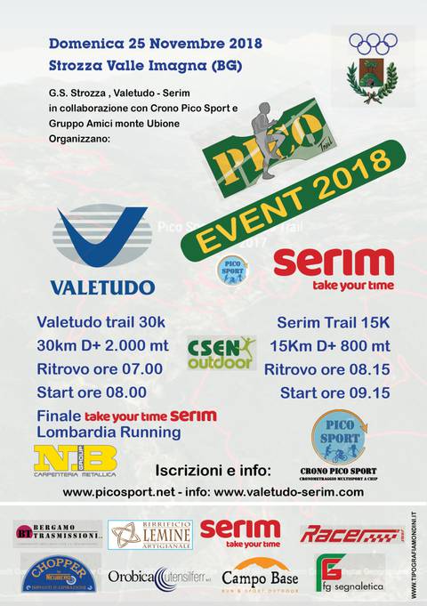 Volantino Pico event 2018