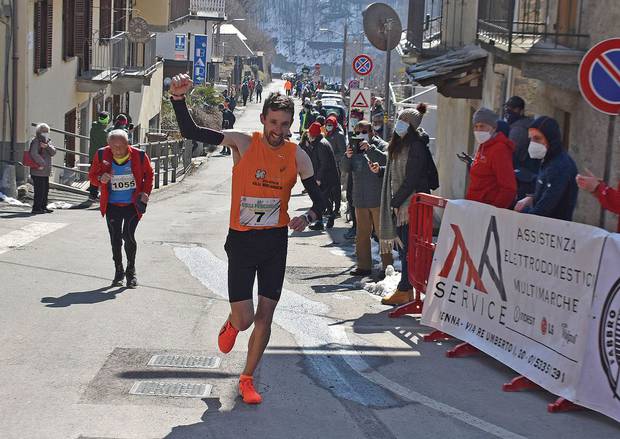 Xavier Chevrier vincitore Biella Piedicavallo (foto organizzazione)