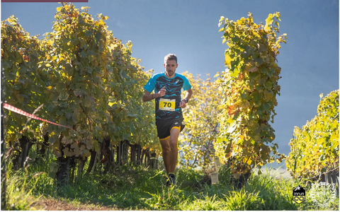 Xavier Chevrier vincitore del Grosjean Wine Trail (foto Acmediapress)