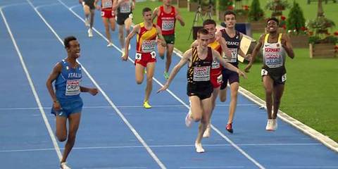 Yeman Crippa Campione Europeo under23 5000m (foto arch fiammeoroatletica)