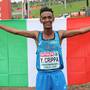 Yeman Crippa bronzo ai Campionati Europei di cross 2019 (foto fidal colombo)
