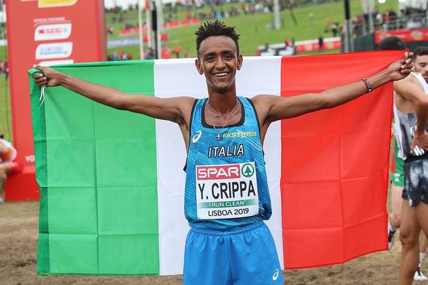 Yeman Crippa bronzo ai Campionati Europei di cross (foto fidal colombo)