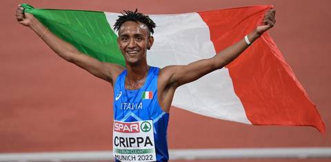 Yeman Crippa bronzo nei 5000m Europei (foto Fidal)