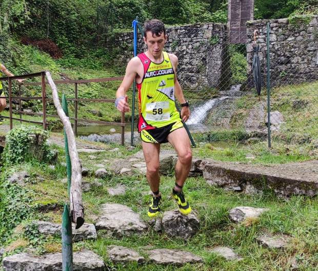 Zanga Marco il vincitore Ubiale Mountain Run (foto Giorgio Pesenti Pegarun)