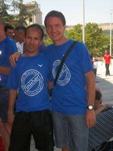 Boumalik e Vittorio Ammirata (foto Sicilia Running.it)