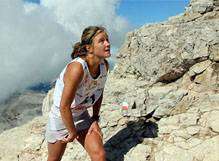 Emelie Forsberg vincitrice Dolomites Skyrace 2012
