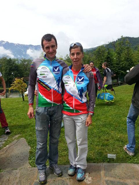 Trail Monte Servin 2013: i vincitori Claudio Garnier e Marina Plavan 