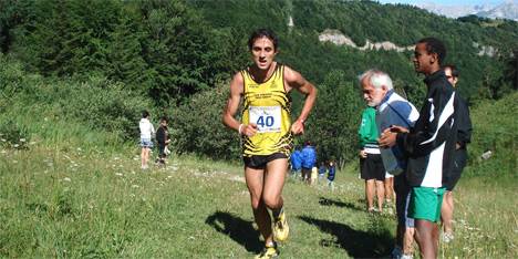 01 Bernard Dematteis vincitore al Monte Bondone (foto Chiampo)