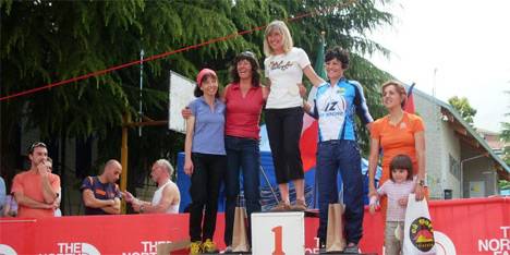 01 Il podio femminile del Trail del Monte Soglio